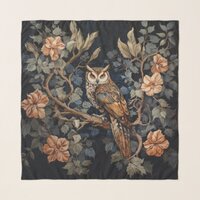 Owl Fabric Design #1 Scarf