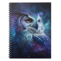 Galaxy Owl notebook