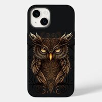 Ornate Tribal Owl Case-Mate iPhone 14 Case