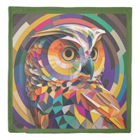 Pop Art Owl #1 Duvet Cover