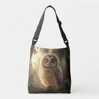 Adorable Baby Owl Crossbody Bag