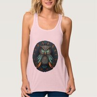 Mandala Owl #1 Tank Top